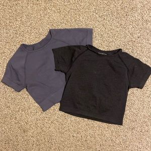 Shien cropped shirts